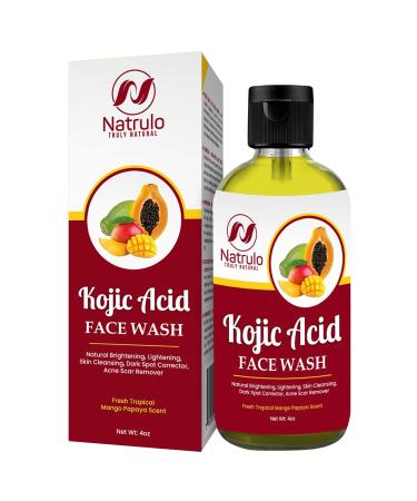 Kojic Acid Face & Body Wash Natural Kojic Acid Soap for Hyperpigmentation Skin Brightening Soap to Reduce Acne Cleanse Scars & Even Skin Tone USA Formulated Suitable for All Skin Types