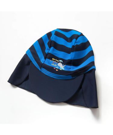 BONVERANO Baby Boys Swimsuit UPF 50+ Sun Protection with Sun Hat - Grey Whale (12 Months) - Buy Online on SooperMarket.com