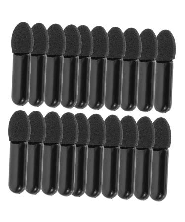 WOFASHPURET 100pcs Mini Eyeshadow Swab Black Eyeshadow Makeup Blender Eyeshadow Makeup Brush Make up Miss Set