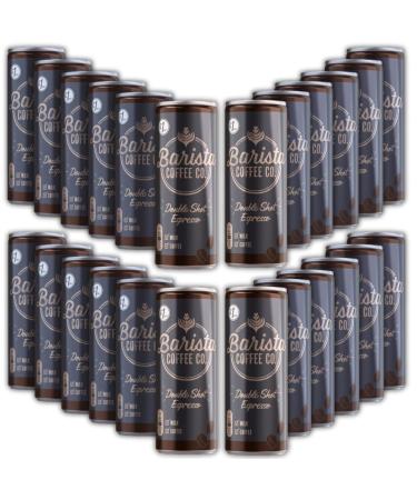 24x Barista Coffee Co Iced Canned Coffee Drink Latte Caramel Latte Espresso - RRP Price Marked (24x250ml Espresso) 24x250ml Espresso 1 count (Pack of 1)