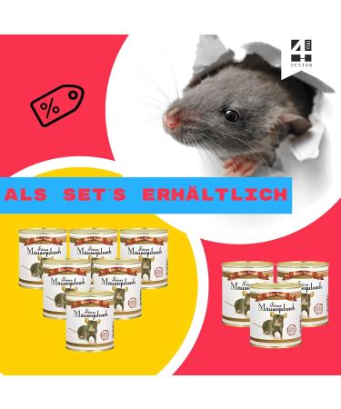 4you Design 3-Pack Mouse Goulash - Gourmet Foam Rubber Candy Gift for Men Women & Children - 175g Each Perfect for April 1st - Buy Online on SooperMarket.com