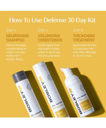 Bosley Bos-Defense Volumizing Conditioner - Color Safe, 10.1 fl oz (Step 2) - Buy Online on SooperMarket.com