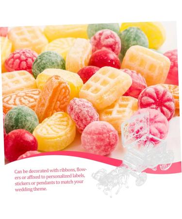Alipis Box Favors Containers White Cart Bridal Creative Chocolate Baby Bakery Shower Treasure - Buy Online on SooperMarket.com
