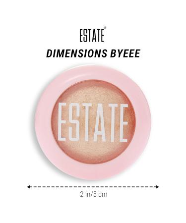 Estate Cosmetics Dew Me Baked Highlighter - Multi-Use Pressed Powder for Cheeks Eyes & Face - 3g (0.1 oz) - International Shipping Available - Buy Online on SooperMarket.com