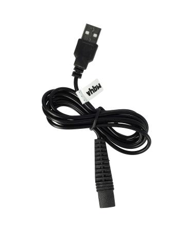 vhbw charging cable compatible with Braun Series 1 FreeControl 190s shaver - power cable 120 cm