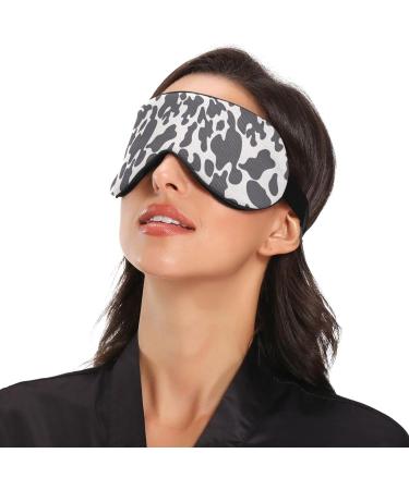 Haskirky Light Blocking Eye Mask | Breathable & Adjustable for Men and Women | Ideal for Travel, Yoga, Meditation, and Office | Deep Sleep Grey Mask - Buy Online on SooperMarket.com