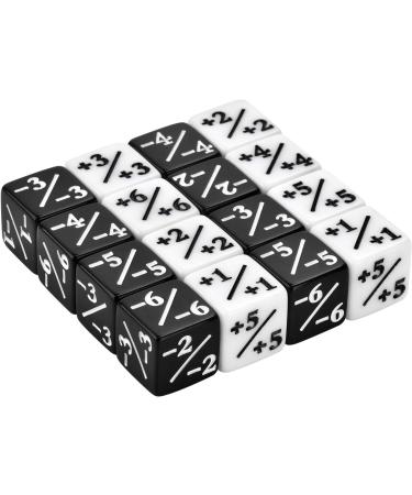 QuadPro 30-Piece Dice Counters Token Set for MTG & CCG Card Games - Buy Online on SooperMarket.com