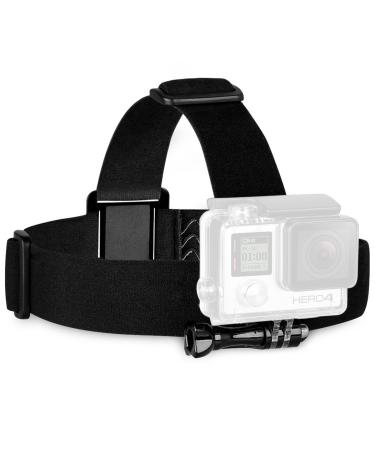 SSE Adjustable Head Strap Camera Mount for All GoPro - Waterproof GoPro Case with Secure Head Strap for GoPro Camera
