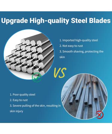 Best Razor Blades Refill for Mach 3 - 16PC Upgrade Universal 3-Layer Men's Shaving Blades - Buy Online on SooperMarket.com