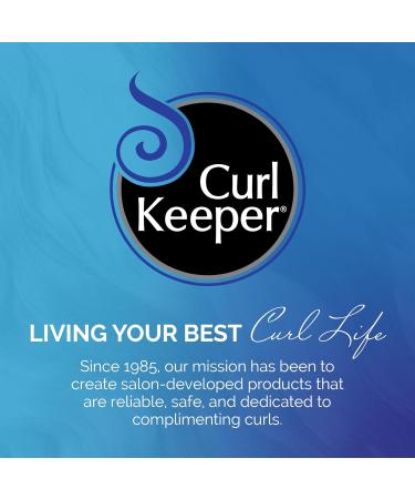Curl Keeper Slip Hair Detangler Spray for Curly Hair 3.4 Fl Oz - Leave In Conditioner Spray for Men Women & Kids - Water-Based Detangling Spray Loosens Knots & Tangles with Aloe Vera & Silk Protein - Buy Online on SooperMarket.com