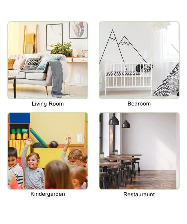 PRObebi Outlet Covers Baby Proofing - 38 Pack White Plug Covers for Electrical Outlets | Child Proof Socket Covers for Home & Office | Easy Installation, Protect Babies (A-White) - Buy Online on SooperMarket.com