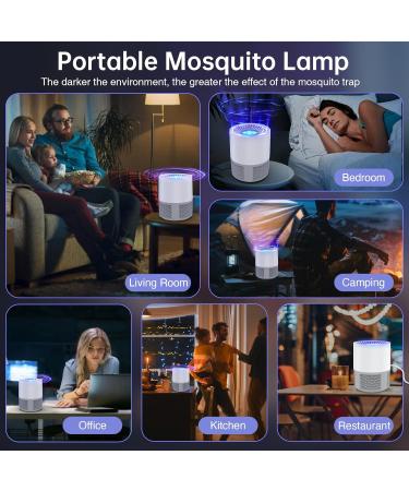 Buy YZ-Hui-B2 UV Mosquito Lamp & Insect Destroyer - Portable USB Fly Trap for Home & Camping - Effective Mosquito Protection - Buy Online on SooperMarket.com