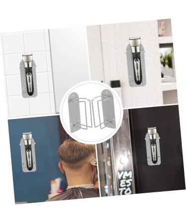 NOLITOY Stainless Steel Clipper Stand | Barber Clipper Holder & Tray | Desktop Organizer for Electric Clippers & Tools - Buy Online on SooperMarket.com