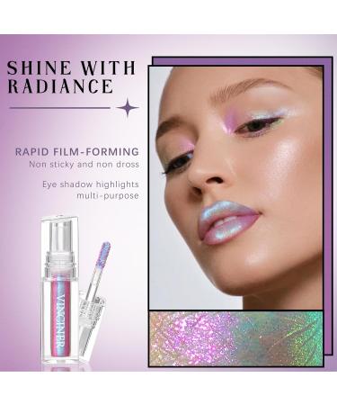 Glitter Chameleon Liquid Lipsticks - Long Lasting Waterproof Metallic Lip Gloss for Women & Girls | Shiny Sparkly Makeup Gift for Christmas Parties - Buy Online on SooperMarket.com
