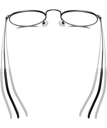 Joxigo Blue Light Filter Glasses - Retro Round Metal Frame UV Protection Anti-Fatigue - Includes Pink Gold Glasses Case - Buy Online on SooperMarket.com