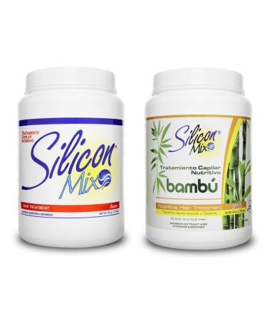 Combo | Silicon Mix 60oz + Silicon Mix Bamb  60oz - Hair Treatment