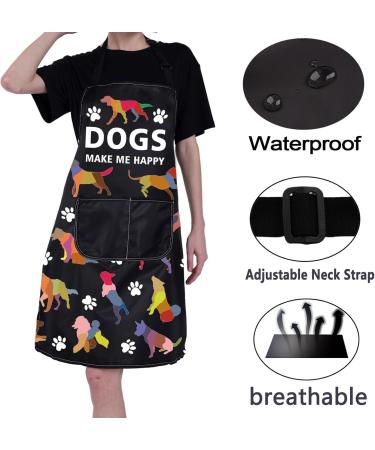 BNQL Waterproof Dog Care Apron for Grooming & Training | Cute Dog Gifts for Happy Pups - Buy Online on SooperMarket.com