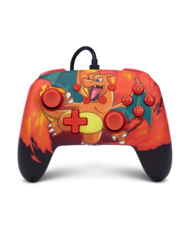 PowerA Enhanced Wired Controller for Nintendo Switch - Pok mon: Charizard Vortex