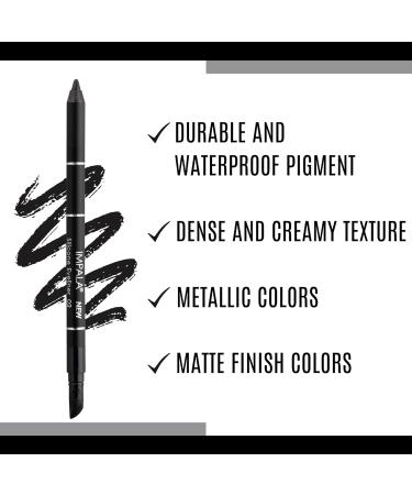 IMPALA Waterproof Eyeliner No. 02 Dark Gray Glitter | Long-Lasting & Water-Resistant | Creamy Texture for Defined or Smudged Look - Buy Online on SooperMarket.com