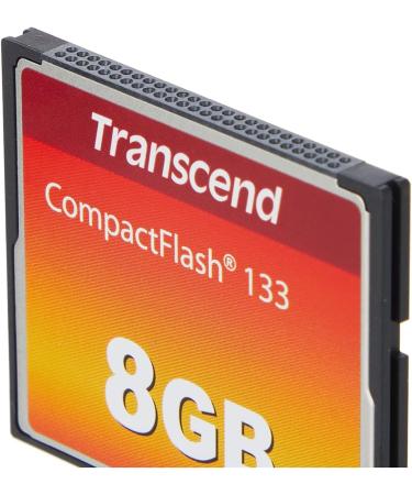 Transcend 8GB CompactFlash Memory Card 133x (TS8GCF133) - Buy Online on SooperMarket.com