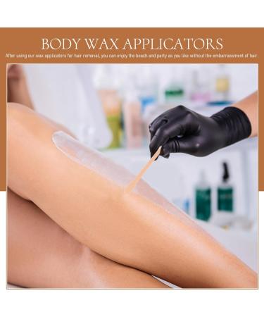 Beaupretty 100 Large Wax Sticks - Wooden Hair Removal Spatula for Smooth Skin | International Shipping - Buy Online on SooperMarket.com
