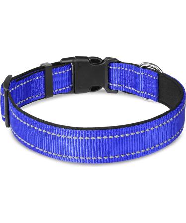 Shop Joytale Reflective Dog Collar for Large & XL Dogs - Royal Blue (Pack of 1) | Durable & Stylish - Buy Online on SooperMarket.com
