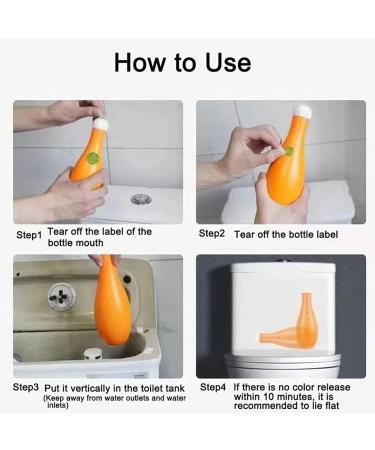 Bowling Blue Bubble Toilet Bowl Cleaner Automatic Long-Lasting Toilet Bowl Cleaner in Bottle Automatic Toilet Bowl Cleaner Toilet Fresheners Bathroom Toilet Tank Cleaner Deep Clean & Long Lasting - Buy Online on SooperMarket.com