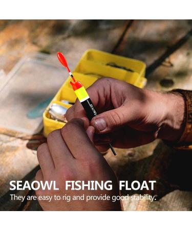 SEAOWL Fishing Slip Bobber Float Kit with Balsa Slip Corks and Bobber Stops - 10g (B.3/8oz) - 5pcs - Buy Online on SooperMarket.com