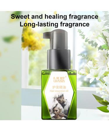 Hair Oil for Frizz Control - 70ml Fast-Acting Dry Hair Care Oils Hair Softening Products for Business Trips Hair Salon Home Traveling Vacation Outing Kirdume - Buy Online on SooperMarket.com