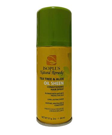 Isoplus Natural Remedy Tea Tree Oil Sheen Spray 2 Oz