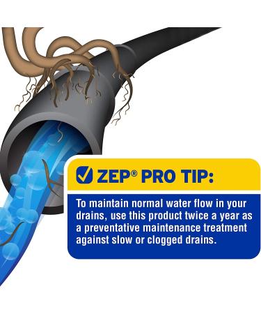 Zep Root Kill - 2 lbs (Case of 4) | ZROOT24 - Professional Strength Drain and Septic Care Formula - Buy Online on SooperMarket.com