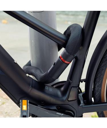 Buy Abus Goose Lock - Flexible 6mm Hardened Steel Bicycle Lock with Key 110cm - Rattling-Free & Secure | International Shipping Available - Buy Online on SooperMarket.com