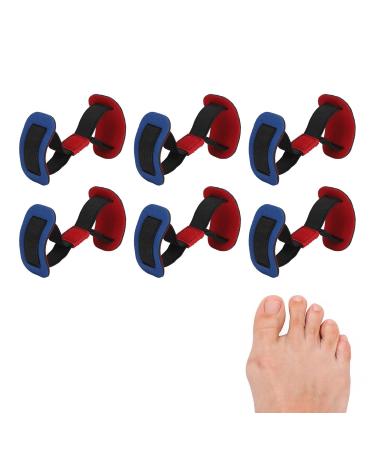 Jauarta 8pcs Big Toe Strap Bunion Straightener - Stretchable Toe Stretcher & Hallux Valgus Corrector for Foot Alignment - Buy Online on SooperMarket.com