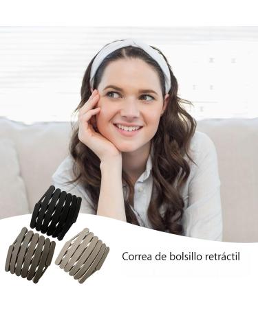 Hugsweet Foldable Headband for Women | Retractable Multifunctional Hair Decoration Stylish Girls Hair Decorations Space-Saving Hairband for Facial Cleaning - Buy Online on SooperMarket.com