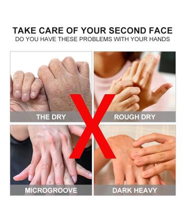 APPTI Hand Mask 5 Pairs - Repair Dry, Rough, Cracked Hands with Rose & Milk - Moisturizing Hand Mask for Women & Men - Buy Online on SooperMarket.com