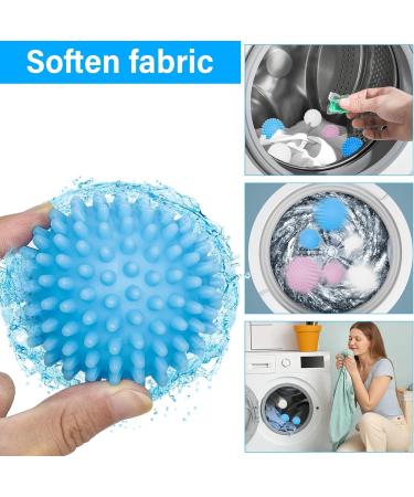 Pack of 6 Dryer Balls Washing Balls for Washing Machine Reusable Dryer Balls Laundry Dryer Drying Balls Dryer Balls for Dryers and Tumble Dryers - Buy Online on SooperMarket.com