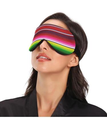 Adjustable Light Blocking Eye Mask for Deep Sleep | Haskirky Comfortable Sleep Mask for Travel, Yoga, Meditation | Men and Women - Buy Online on SooperMarket.com