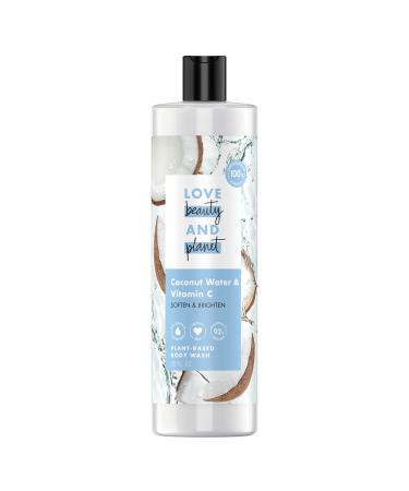 Love Beauty and Planet Plant Based Body Wash For Women and Men Shower Body Wash Skin Cleaning Wash (Coconut Water & Vitamin C)