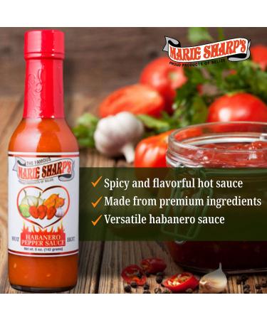Marie Sharp's Hot Habanero Pepper Sauce 10 oz - Pack of 3 | Buy Online - Buy Online on SooperMarket.com