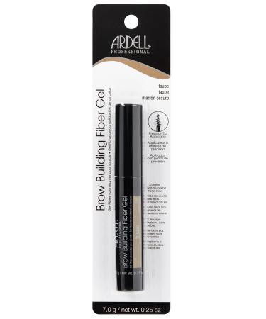 Ardell Brow Building Fiber Gel Taupe Taupe 0.25 Ounce (Pack of 1)