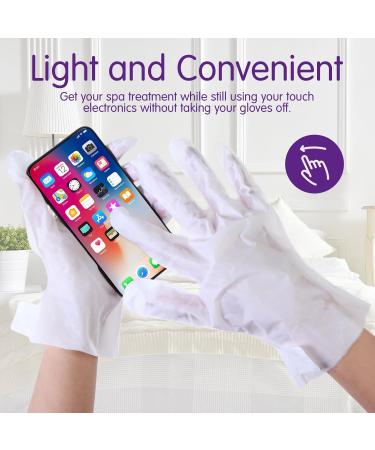 20 Pairs Moisturizing Hand Masks - Overnight Hydration for Dry Cracked Hands | Avocado Lavender Milk Honey - Buy Online on SooperMarket.com