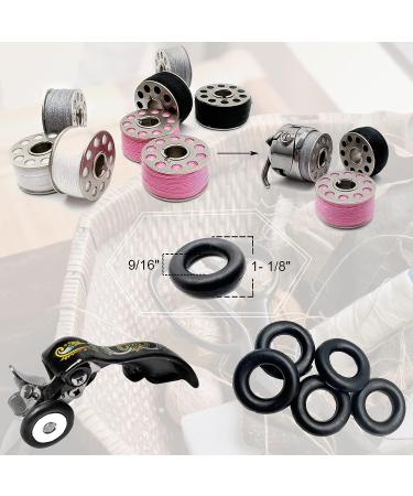 Jones/Singer Sewing Machine Belt Parts 2 Pcs - Genuine Cow Leather Conveyor Belt - Universal Fit - 72 Inch Super Long Size - 13/64 Inch Diameter - Buy Online on SooperMarket.com