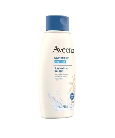 Aveeno Skin Relief Fragrance-Free Body Wash - 12 oz | Soothing & Hydrating - Buy Online on SooperMarket.com