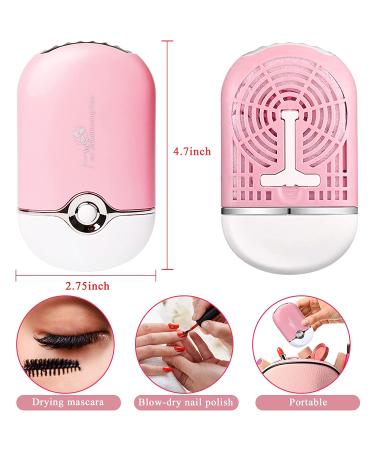 Eyelash Extension Kit - Fan Dryer, Tweezers, Glue Rings, Pads, Brushes, Tape - Pink - Buy Online on SooperMarket.com