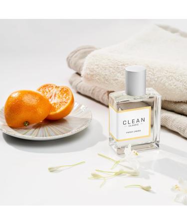 CLEAN CLASSIC Eau de Parfum Light Casual Perfume Layerable Spray Fragrance Formulated with Vegan Phthalate-Free & Paraben-Free Ingredients 1 Fl Oz (Pack of 1) Fresh Linens - Buy Online on SooperMarket.com