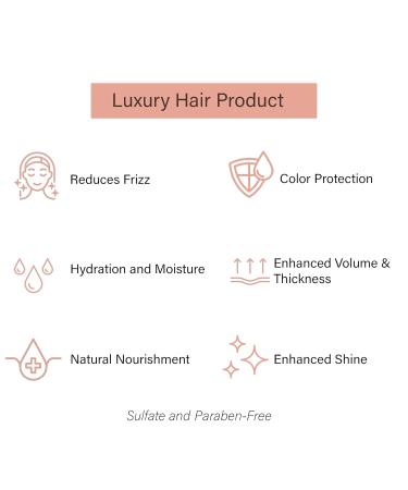 Gold Series Argan Oil - 100% Natural Hair Growth & Moisturizing Oil for Dry Damaged Hair (3.4 Fl. oz) | Shine & Gloss Enhancer - Buy Online on SooperMarket.com
