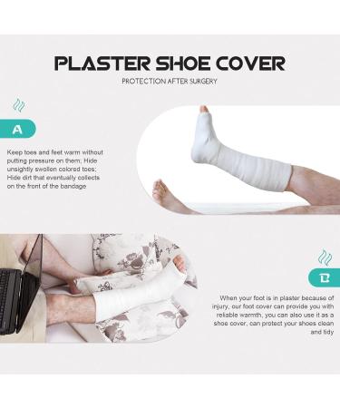 Black Winter Plantar Fasciitis Socks - Healeved All-Wrapped Foot Rain Protector for Leg Injuries & Post-Surgery Recovery - Buy Online on SooperMarket.com