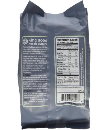 King Soba | Organic Buckwheat Ramen | 2 x 280g - Buy Online on SooperMarket.com