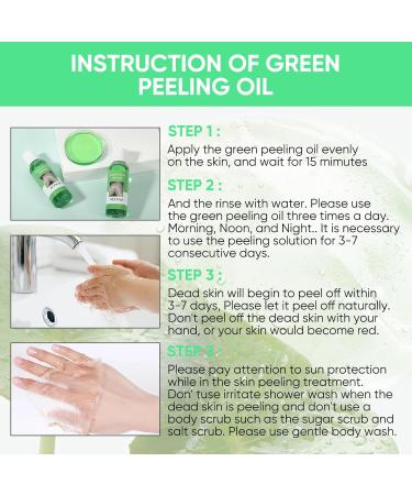 Extra Strength Peeling Oil for Dark Skin | Exfoliate Hands & Feet | Chemical Peel Solution - Buy Online on SooperMarket.com