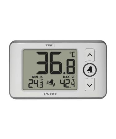 Buy TFA Dostmann Digital Professional Thermometer LT202 - Waterproof Cable Sensors Max Display | International Shipping Available - Buy Online on SooperMarket.com